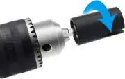 Hexagonal Drill Bit Tuning Peg Winder for Guitar and Bass String Change