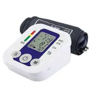 Blood Pressure Monitor, Extra Large Upper Arm Cuff, Digital Bp Machine For Home Use With Voice Blue