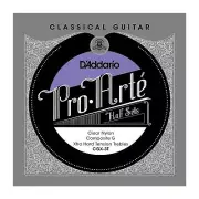 D'Addario CGX-3T Pro-Arte Clear Nylon w/ Composite G Classical Guitar Half Set,