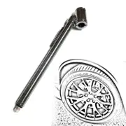 Air Tire Inflator Gauge Air Pressure Gauge Check 10-50 PSI Auto Car Tester Tool