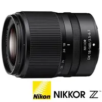 在飛比找momo購物網優惠-【Nikon 尼康】NIKKOR Z DX 18-140mm