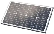 GHOST CONTROLS AX30 Premium 30 Watt Monocrystalline Solar Panel KIT GATE OPENER