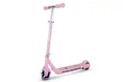 ROVO KIDS WhizKid Electric Scooter, Ages 5-11, Adjustable Height, Lithium Battery, Brushless Motor, Pink