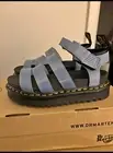 Dr Marten Women's Blue Sandals Size 6-6.5