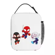 c476 Ghost Spider Lunch Bags Insulated Lunch Tote Waterproof Bento Box Resuable Picnic Bags for Woman Work Children School k476