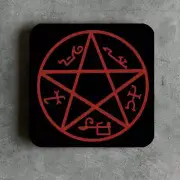 Supernatural Drinks Coaster (7) Winchester Brothers TV Series Jensen Ackles