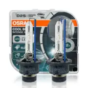 Osram D2S Cool Blue Intense Next Gen HID Xenon Bulbs 66240CBN 6200K+150% 2-Pack (for: Porsche)