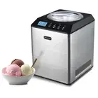 Ice Cream Maker Machine Automatic 2.1 Qt. Upright with Built-In Compressor, L...