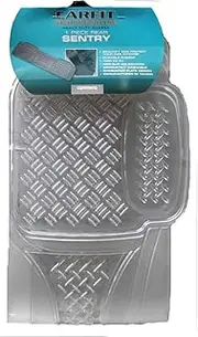Carfit 4592076 Sentry Trim to Fit Universal Rear Rubber Floor Mat, Clear