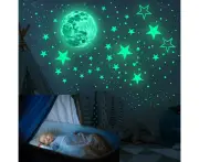 Glow In The Dark Stars, 433Pcs Glow Stars Decals Glow Stars Wall Stickers Ceiling Stars Glow In The Dark For Wall Decor, Baby