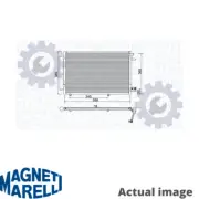 CONDENSER AIR CONDITIONING FOR FORD FIESTA/VI/Van U5JA/HXJE/HXJA/HXJBHHJF 1.6L