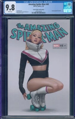 Amazing Spider-Man #40 (#934) Lee Golden Apple Comics Edition - CGC 9.8 - NM/M!!