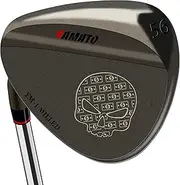 [yamato] Left Handed Golf Wedge Set 52 56 60 & Individual Wedges – Forged, CNC Milled Sand, Lob, Gap, Pitching Wedge for Lefties