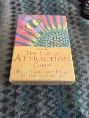 The Law Of Attraction Cards Esther & Jerry Hicks 60 Cards Box Set Manifestation