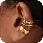 Ear Cuffs Non Piercing 18K Gold Plated Ear Cuff Earring Sets Clip on Cartilage C