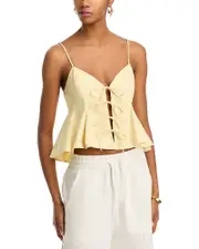 Sea Emmet Poplin Tank Top