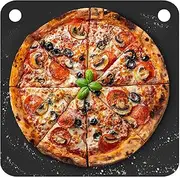 Primica Pizza Steel for Oven - Durable Steel as Alternative to Pizza Stone - High Quality Steel for BBQ Grill and Bakings (13.6” x 13.6”)