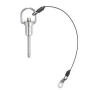 Ball Locking Pins with Button Handle, 5mm x 30mm Push-Button Quick Release Pin