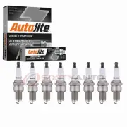 8 pc Autolite Double Platinum Spark Plugs for 1966-1967 Fargo D200 Panel ug
