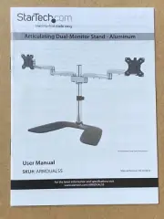 STARTECH Articulating Dual Monitor Stand➖up to 32” ScreenARMDUALSSVESA MOUNT