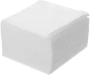 Generic 200pcs Makeup Remover Non-woven Fabric Sheet Eye Cotton Pads Products Cuticle Make up Pads Sponge Reusable Wounds Care Gauze Facial Cleaning Pads Solution Face Cleansing Pads White