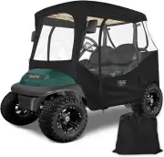 2 Passenger Golf Cart Enclosures for Club Car DS Precedent,Driving Rain Cover