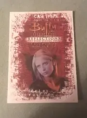 Buffy The Vampire Slayer Reflections Complete Base Set - Canvas - 72 Card