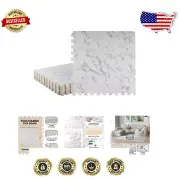 Stylish Non-Toxic EVA Foam Floor Mat - 12 Interlocking Tiles for Comfort