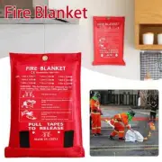 Portable Fire Blanket Fire Flame Retardant Emergency Survival Fire Shelter Cover