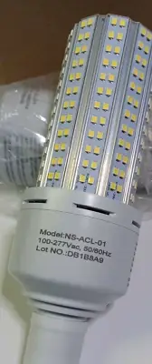 30W E26 LED Corn Light Bulb 6000K 3750 Lumens NS-ACL-30W-01 Daylight White