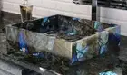 Labradorite Powder Room Sink | Decorative Kitchen Vessel | Gift Countertop Sink