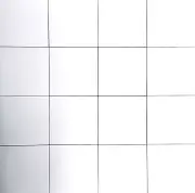 8.7 x 8.7 Cafe De Paris Matte White Porcelain Tile Floor Wall (BOX OF 10)