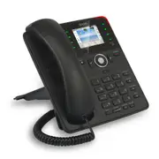 SNOM D735 SIP Desk Telephone, l 2.7 Inch TFT Display, 32 Self-Labeling Function Keys (8 Physical), Black 00004389