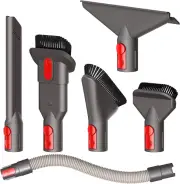 6pcs Vacuum Accessories Compatible with Dyson V7 V8 V11 V10 V12 V15 GEN5 Absolut