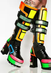 [Club Exx] Cybertron Babe Platform Boots