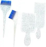 Ipetboom Hair Dye Tools Kit Temporary Coloring Highlighting Paddle Brush Comb Foil Board Perfect for Home Salon
