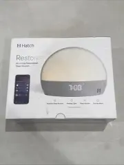 NEW Hatch Restore 1 Smart Sleep Assistant Sounds Sunrise Alarm Clock