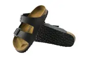 Birkenstock Arizona Birko-Flor Narrow Fit Sandal (Black, Size 36 EU)