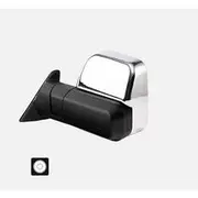 MSA 4x4 Towing Mirrors to suit Toyota Landcruiser 80 Series Oct 1989-Jan 1998 - Chrome - TM2401