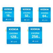KIOXIA EXCERIA 16GB 32GB 64GB 128GB 256GB SD SDHC SDXC Card UHS-I U1 Class 10