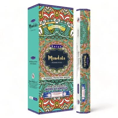 Satya Hexa Mandala Incense Sticks Aroma Fragrance Box With 120 Sticks