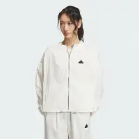 在飛比找Yahoo奇摩購物中心優惠-adidas 外套 女款 運動連帽外套 TECH UPF H