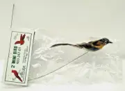 Vintage Spun Cotton Fox Retail Feathered Craft Bird