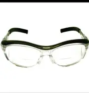 3M Nuvo Reader Protective Eyewear 11434-00000-20 Clear Lens, Gray Frame, +1.5