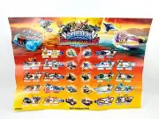 Skylanders SuperChargers Character Poster - Activision 2015 Great Condition