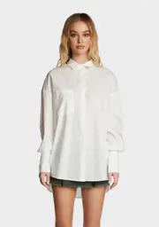 [Lioness] Dad Oversized Shirt
