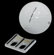 SCOTTY CAMERON BLACK / GOLD BALL MARKER