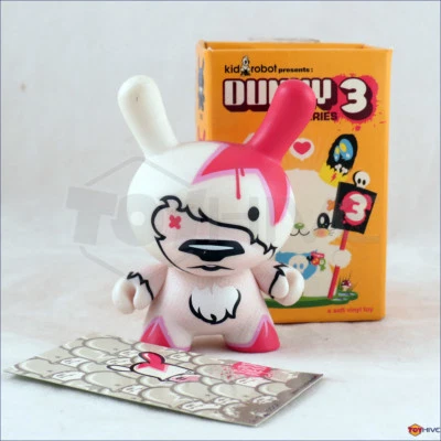 Kidrobot Dunny 2006 Series 3, 3-inch figure Flying Fortress with Box and card