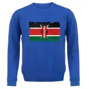 Kenya Flag - Kids Hoodie / Sweater - Nairobi Flags World Kenyan Republic Africa