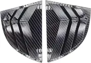 Car Styling Compatible for Honda Civic Sedan 8th 2006 2007 2008 2009 2010 Rear Side Vent Window Scoop Louver Trim Cover Auto Accessories
